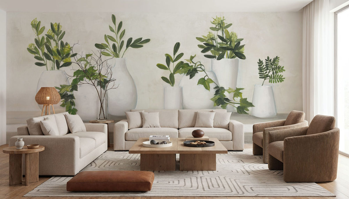 Plant After Plant Mural Wallpaper - room preview 04