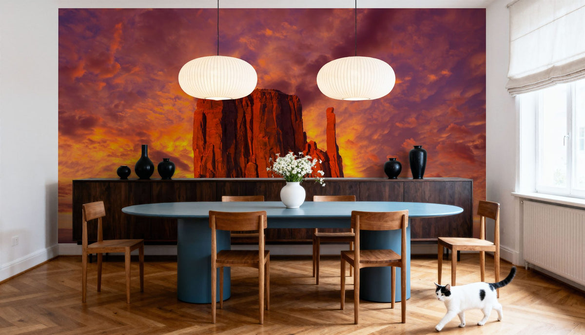 Utah Sky Mural Wallpaper - room preview 04