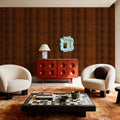 Panthera Tiger, Pumpkin Mural Wallpaper - room preview 04