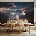 Mountain Door Mural Wallpaper - room preview 04