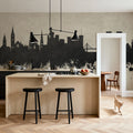 Inverness Scotland Skyline Concrete Mural Wallpaper - room preview 04