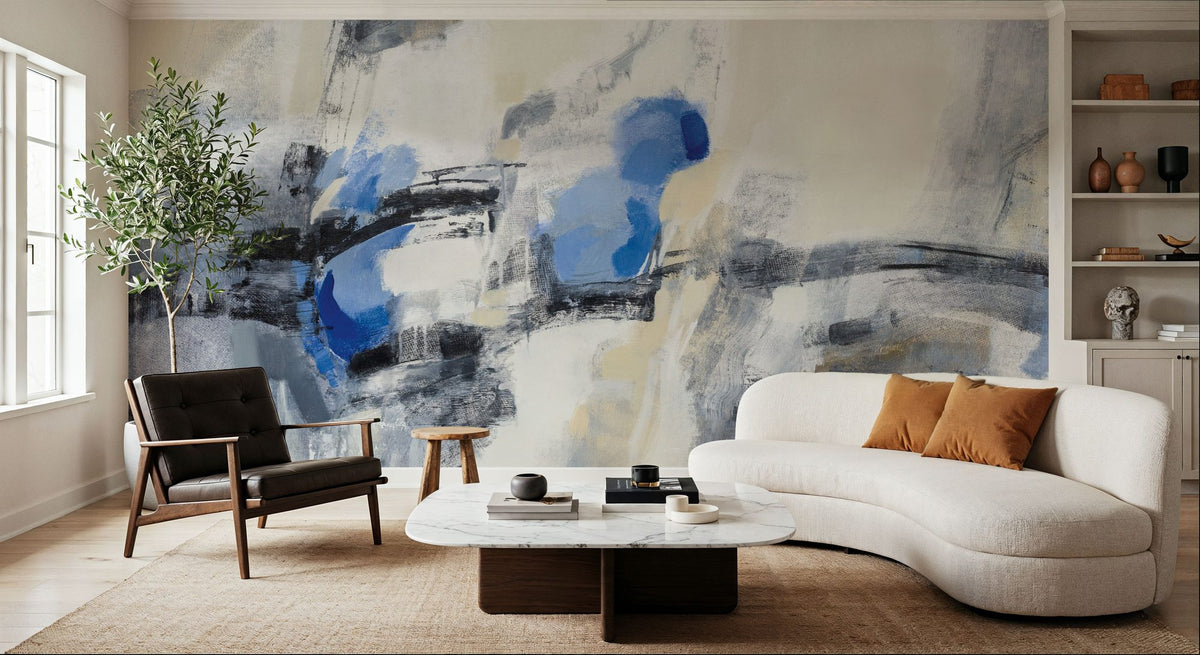 Sapphire Sky Mural Wallpaper - room preview 04