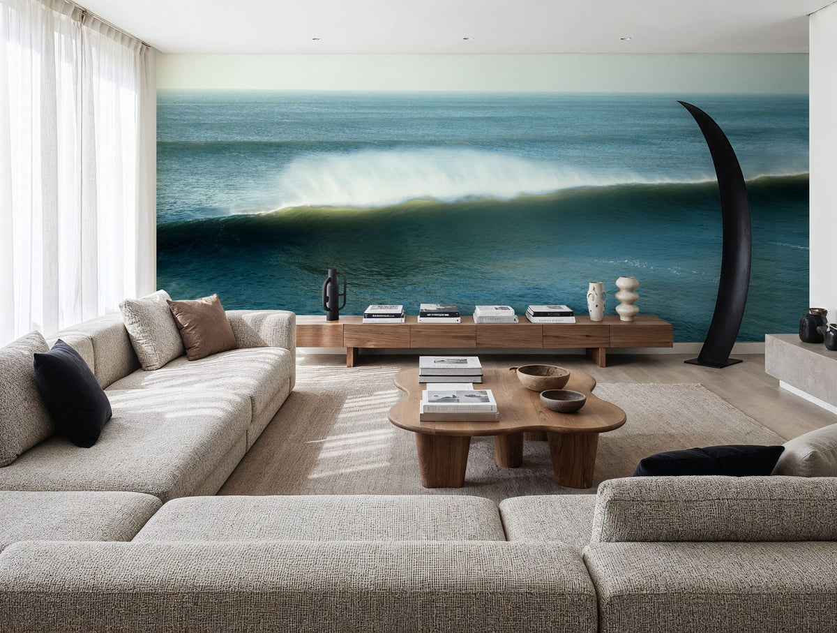 Ocean Swell Mural Wallpaper - room preview 04