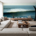 Ocean Swell Mural Wallpaper - room preview 04