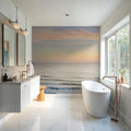 Sunset on Redwoods Coast I Mural Wallpaper - room preview 04