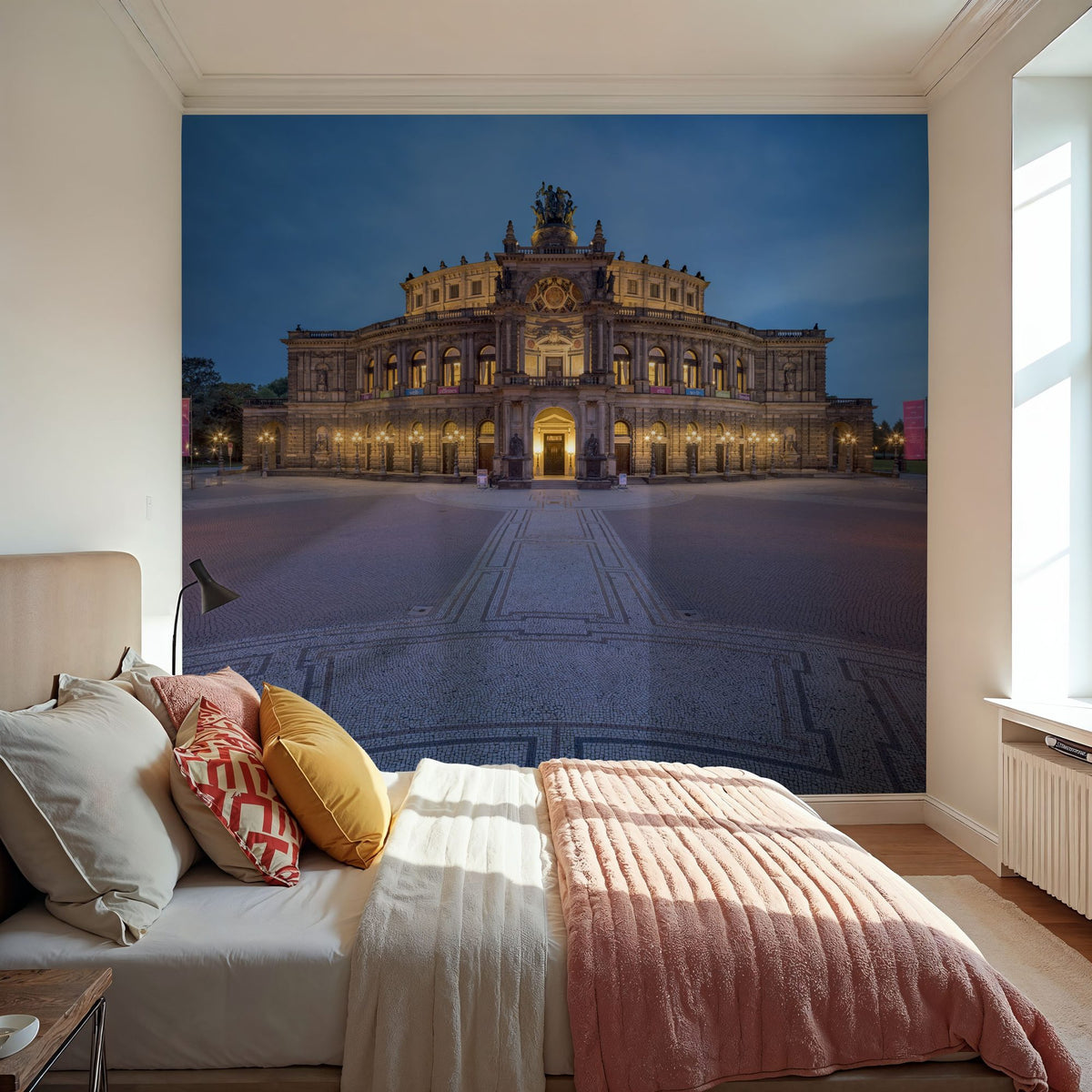 Twilight Palace Mural Wallpaper - room preview 04
