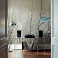 Pretty Birds Neutral Mural Wallpaper - room preview 04