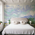 Wheat Field with Cypresses Mural Wallpaper - room preview 04