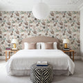 Deep Sea, Cream White Mural Wallpaper - room preview 04