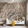 Hazel Nut Tree in Holme Park Mural Wallpaper - room preview 04
