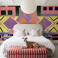 Peru Rug Pattern Mural Wallpaper - room preview 04