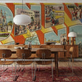 Greetings From Coney Island Mural Wallpaper - room preview 04