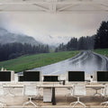 Misty Mountain Passage Mural Wallpaper - room preview 04