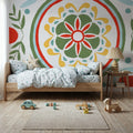 Tex Mex Mandala Tile I Mural Wallpaper - room preview 04