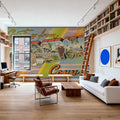 Greetings From Bridgeport Mural Wallpaper - room preview 04