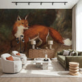 Forest Fox Mural Wallpaper - room preview 04