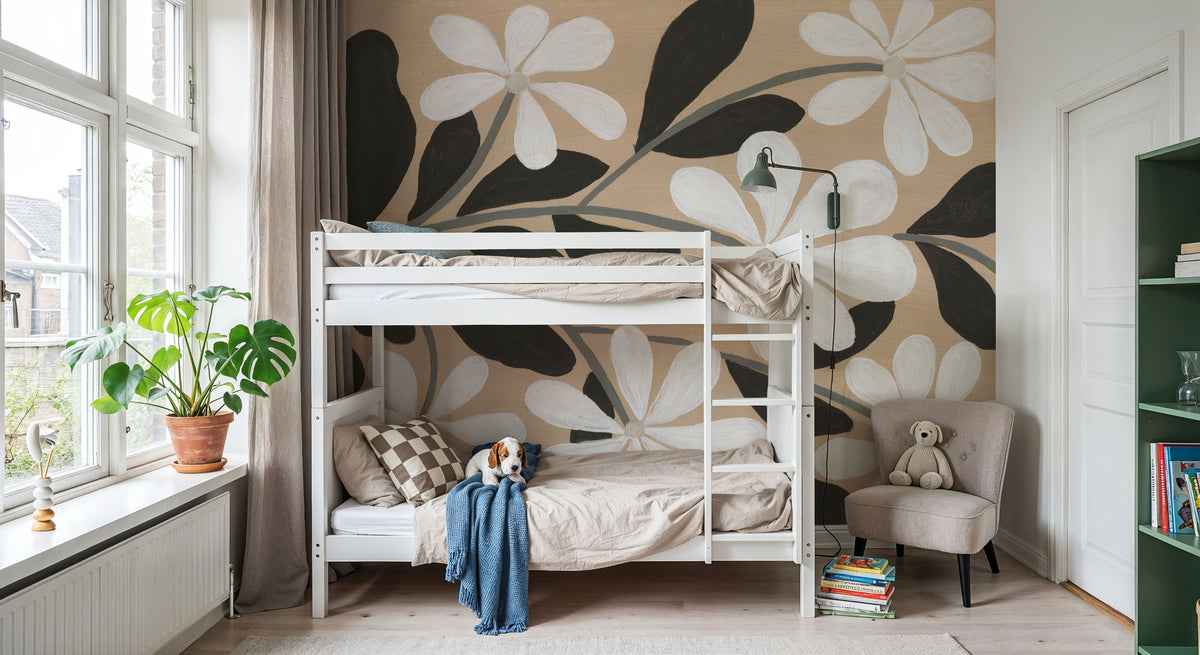 Botanical Bliss IV Mural Wallpaper - room preview 04
