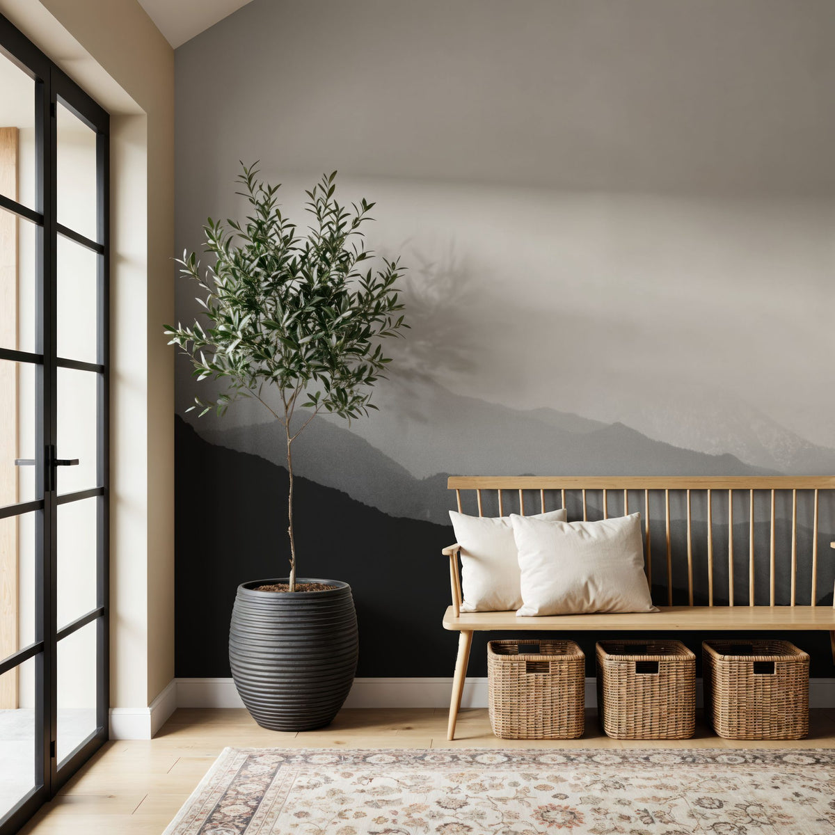 Virgin Mountains Mural Wallpaper - room preview 04
