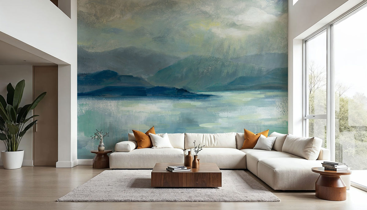 Early Sunrise Mural Wallpaper - room preview 04