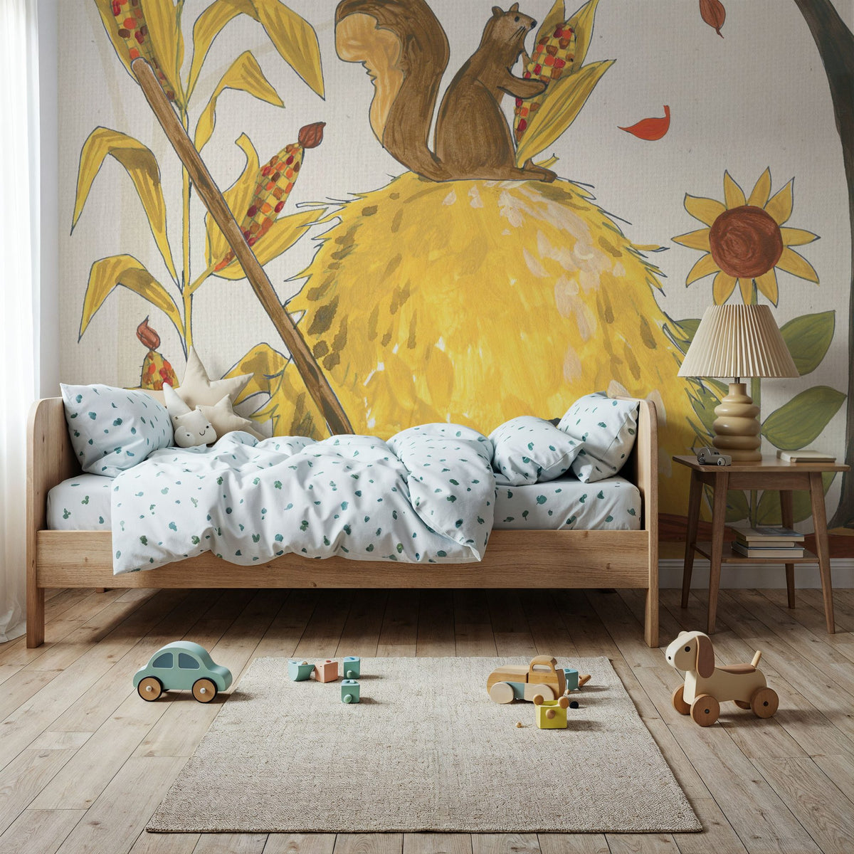Woodland Harvest V Mural Wallpaper - room preview 04