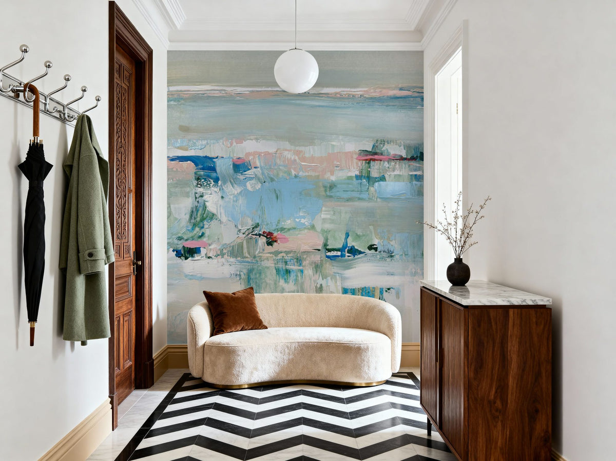 Happy Valley Mural Wallpaper - room preview 04