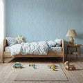 Coastal Dripping Light Blue Mural Wallpaper - room preview 04