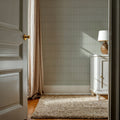 Bamboo Stripes, Mint Mural Wallpaper - room preview 04