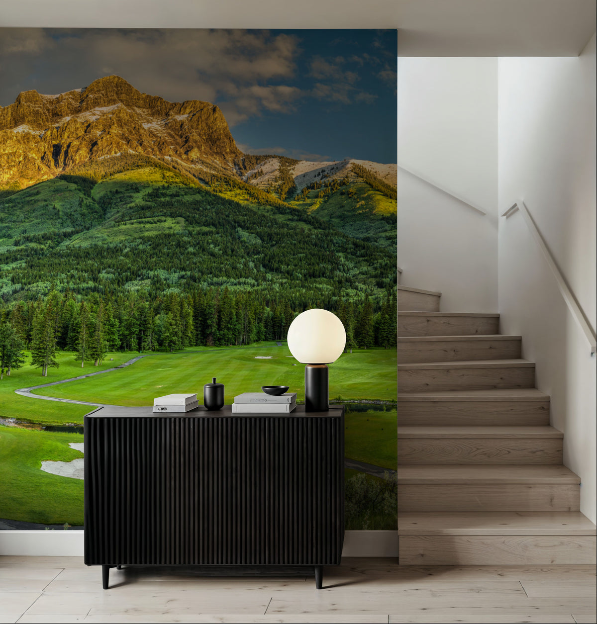 Mount Kidd Golf Mural Wallpaper - room preview 04