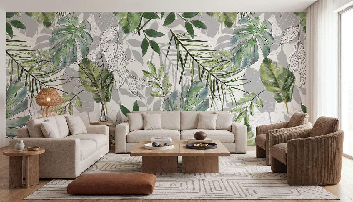 Fall Winds Ahead Mural Wallpaper - Edition 3 - room preview 04