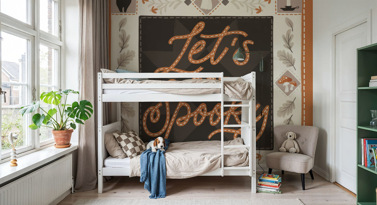 Haunted Harvest III Mural Wallpaper - room preview 04