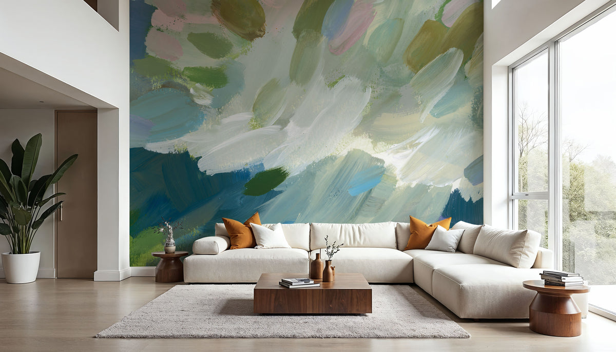 Bold Meadow Mural Wallpaper - room preview 04