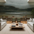 Misty River Valley Mural Wallpaper - room preview 04