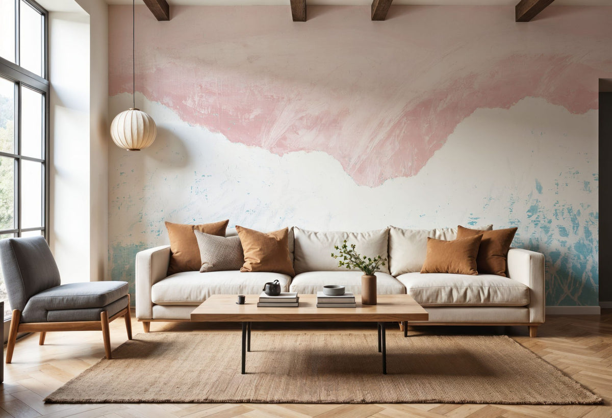 Sky Seaview Peak Mural Wallpaper - room preview 04