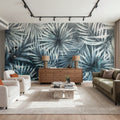 Tiger Leaves Mural Wallpaper - room preview 04
