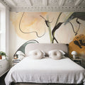 Smooth Poppy I Mural Wallpaper - room preview 04
