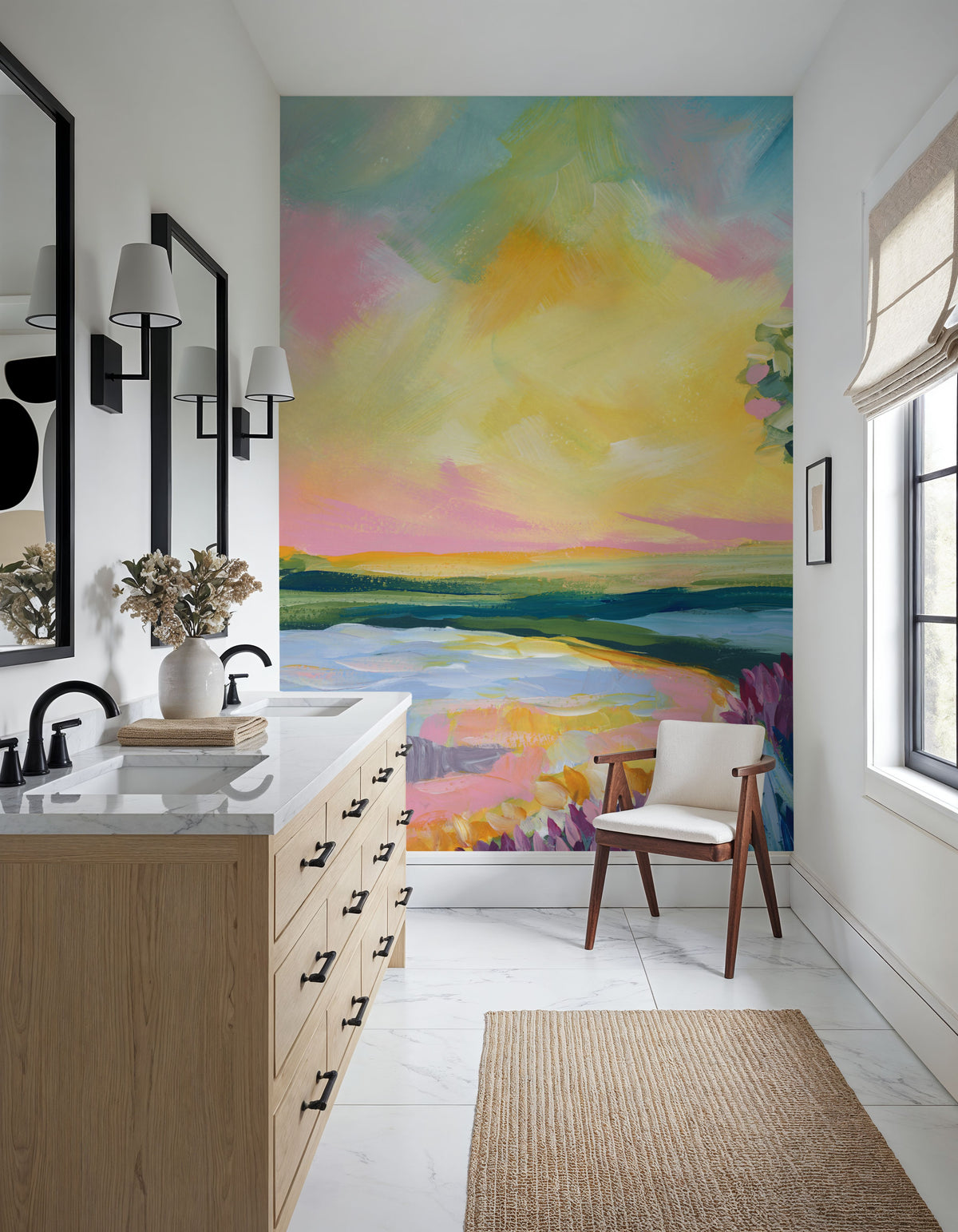 Spring Meadow II Mural Wallpaper - room preview 04