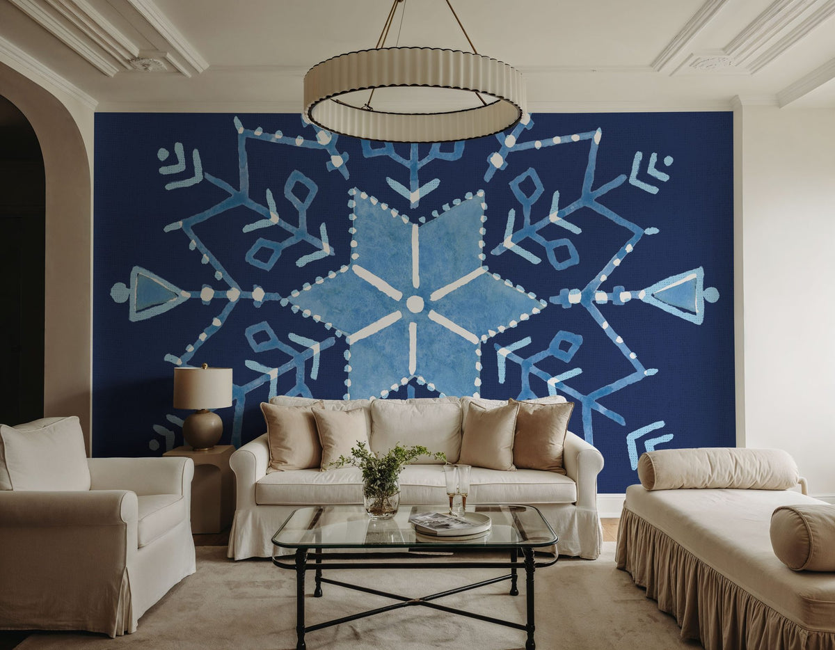 Winter Sparkle VII Mural Wallpaper - room preview 04