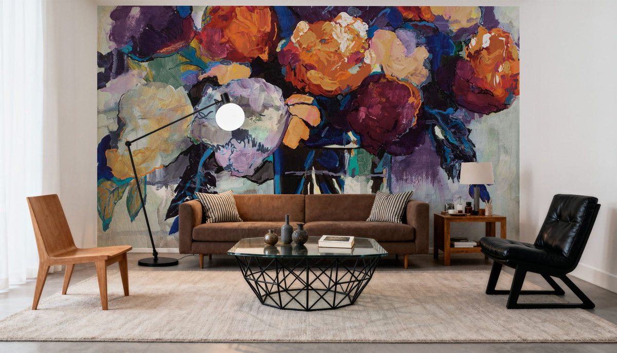 Birthday Celebration Autumn Mural Wallpaper - room preview 04