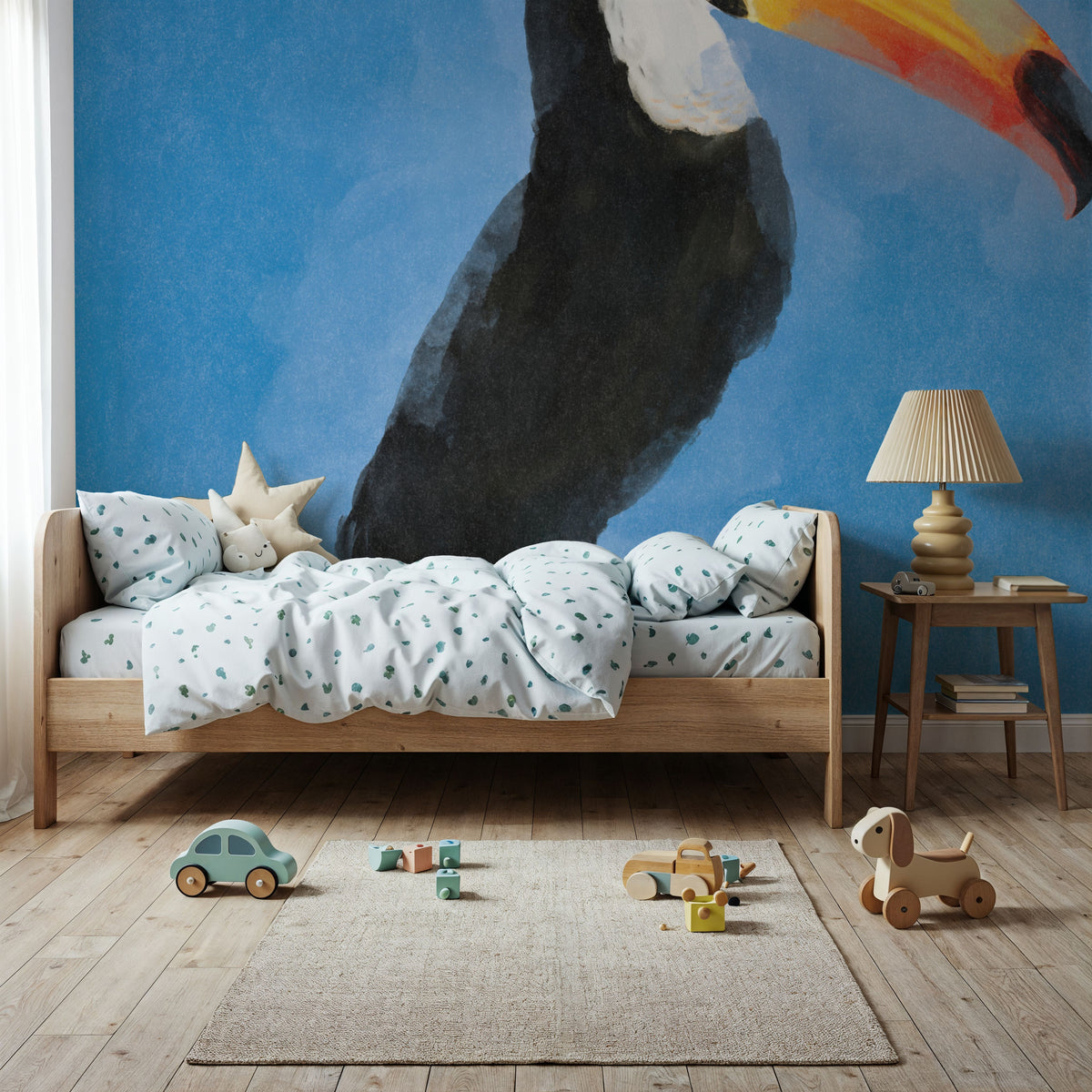 Bright Birds III Mural Wallpaper - room preview 04
