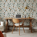 Winter Green Mural Wallpaper - room preview 04