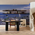Lakeside Skyline Mural Wallpaper - room preview 04
