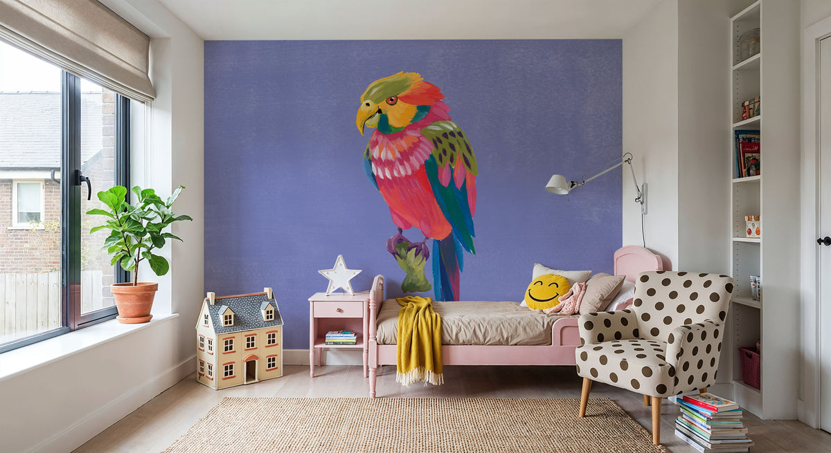 Birds of Paradise II Mural Wallpaper - room preview 04