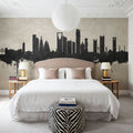 Riyadh Saudi Arabia Skyline Concrete Mural Wallpaper - room preview 04