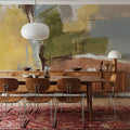 Crossing the River Mural Wallpaper - room preview 04