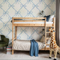 Petite Bows Sky Mural Wallpaper - room preview 04