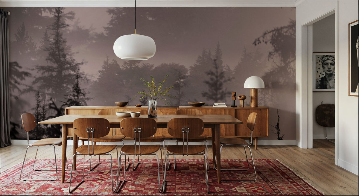 Mystery Wood II Mural Wallpaper - room preview 04