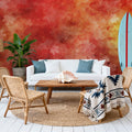 Fall Leaves Mural Wallpaper - room preview 04