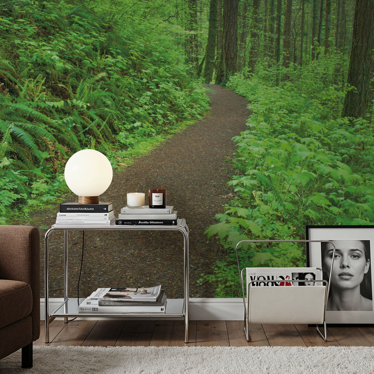 Let's Go Hiking Mural Wallpaper - room preview 04