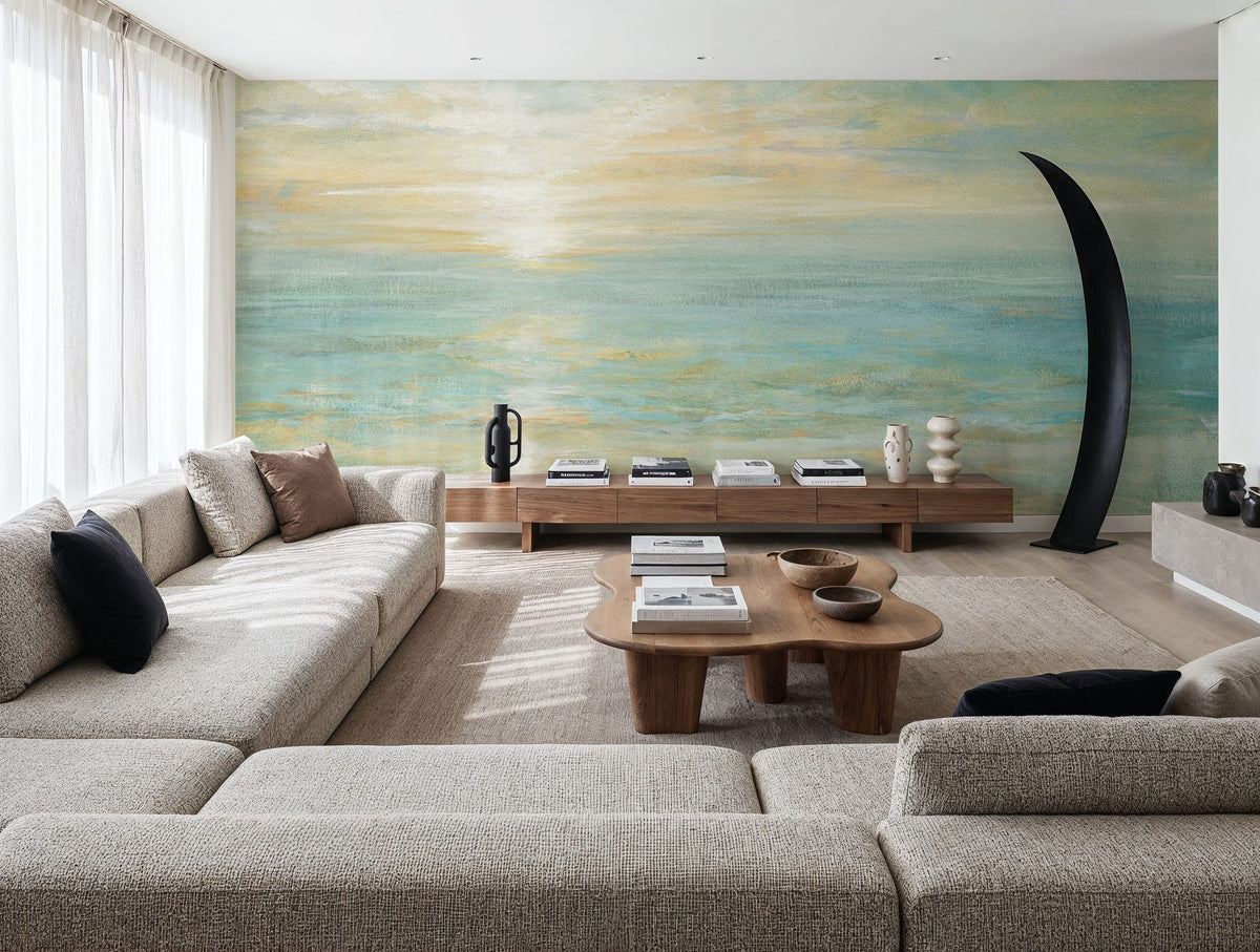 Sunrise Mural Wallpaper - room preview 04