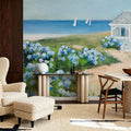 Nantucket Coast Mural Wallpaper - room preview 04